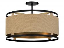 Minka-Lavery 3869-726 - 4 LIGHT SEMI FLUSH