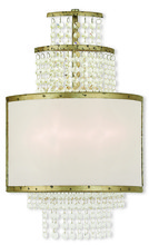 Livex Lighting 50782-28 - 2 Light Winter Gold Wall Sconce