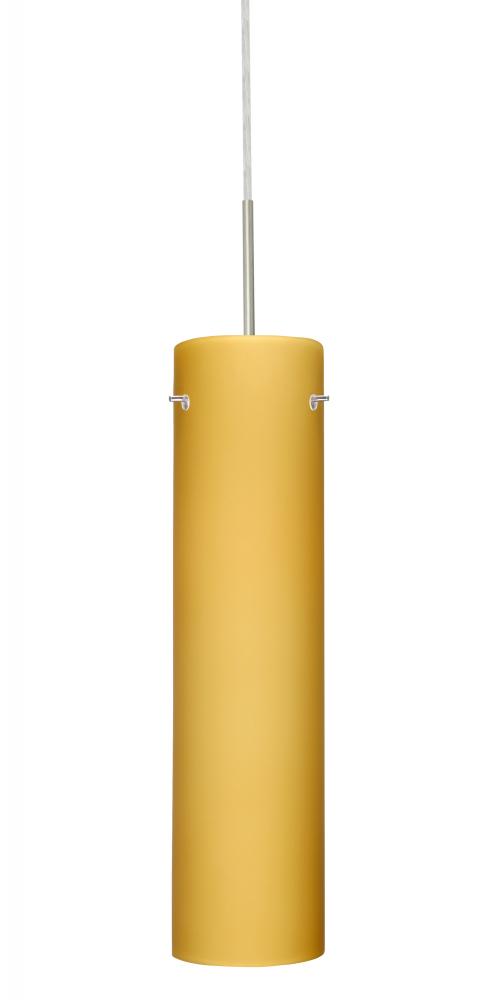 One Light Nickel Down Mini Pendant