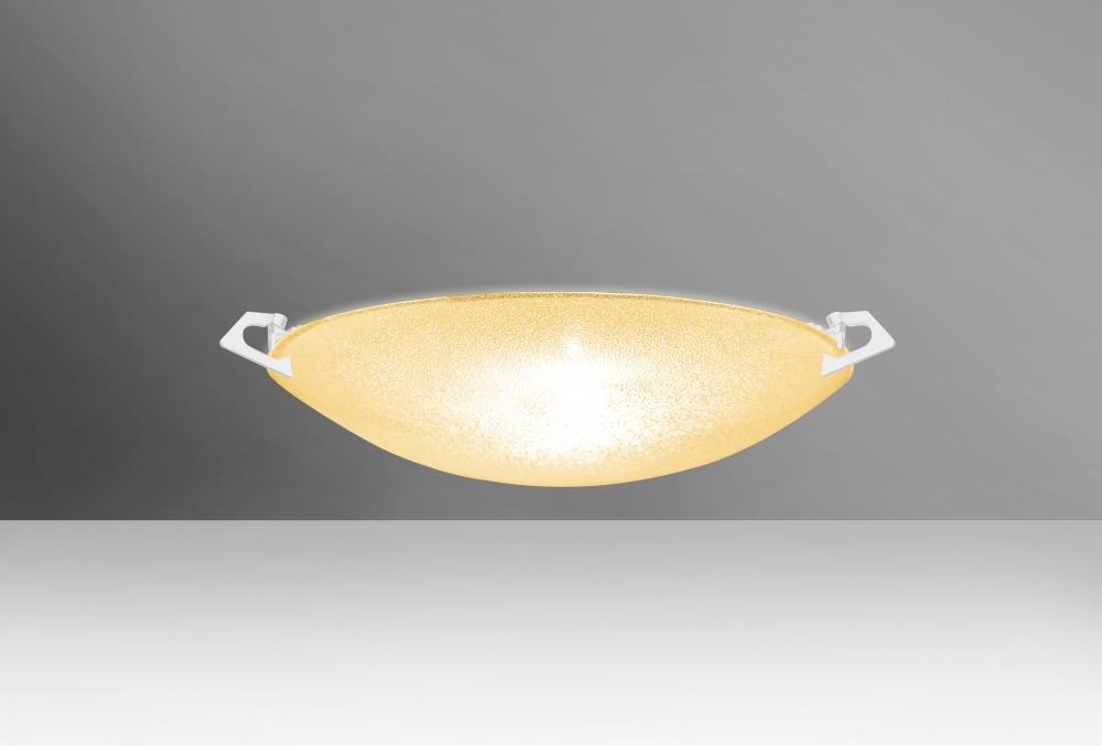 Besa Ceiling Sonya 13 White Gold Glitter 1x11W LED