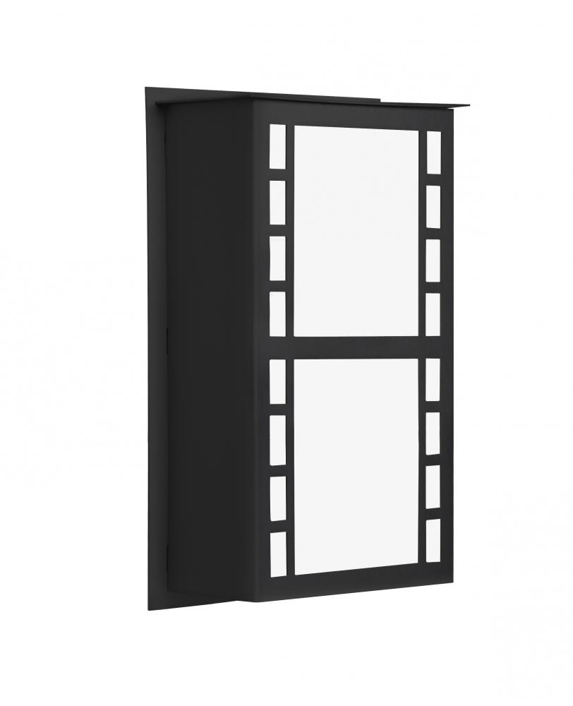 Besa Outdoor Napoli 11 Black Satin White 1x60W B10