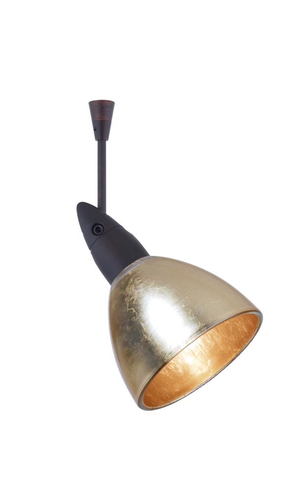 Besa Spotlight Divi Bronze Gold Foil 1x50W Halogen Mr16