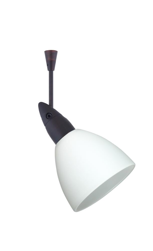 Besa Divi Spotlight Sp Opal Matte Bronze 1x9W LED Mr16