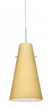 Besa Lighting 1JC-4124VM-SN - Besa Cierro Pendant Satin Nickel Vanilla Matte 1x100W Medium Base