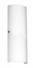 Besa Lighting 819307-LED-SN - Besa Torre 18 LED Wall White Matte Satin Nickel 2x8W LED