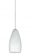 Besa Lighting X-719819-LED-SN - Besa Pendant For Multiport Canopy Karli Satin Nickel Carrera 1x5W LED