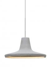 Besa Lighting XP-MODUSNA-LED-SN - Besa Modus Cord Pendant, Natural, Satin Nickel Finish, 1x9W LED