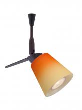 Besa Lighting SP-5042OP-BR - Besa Spotlight Canto 3 Bronze Bicolor Orange/Pina 1x35W Halogen Mr11