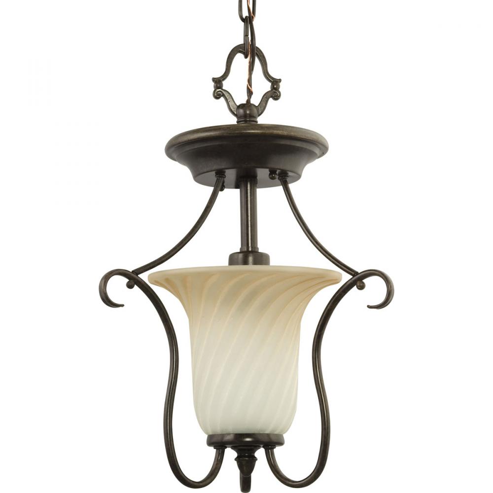 Kensington Collection One-Light 11-3/8" Close-to-Ceiling