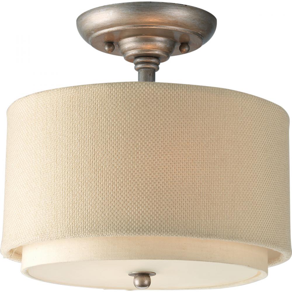Ashbury Collection Two-Light Close-to-Ceiling
