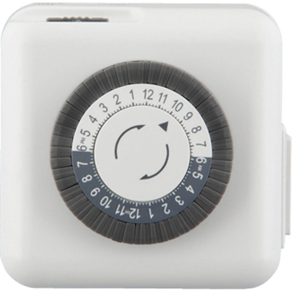 Transformer Accessory Two-Prong Plug-In Timer