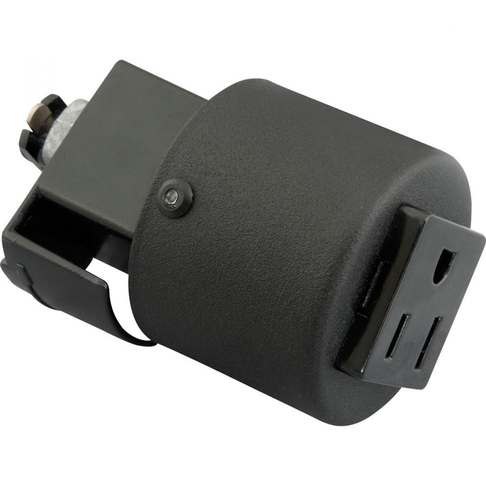 Grounded convenience outlet adapter