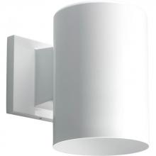 Progress P5674-30 - 5" White Outdoor Wall Cylinder