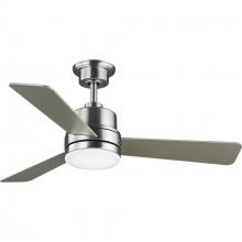 Progress P2555-0930K - Trevina II Collection 44" Three-Blade Brushed Nickel Ceiling Fan