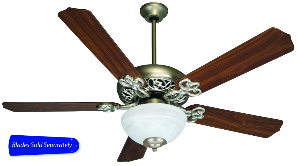 52" Ceiling Fan w/LED Light Kit, Blades Options
