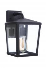 Craftmade ZA4604-MN - Olsen 1 Light Small Outdoor Wall Lantern in Midnight