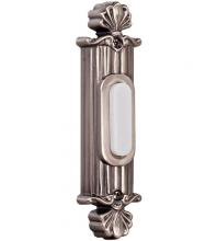Craftmade BSSO-AP - Surface Mount Straight Ornate LED Lighted Push Button in Antique Pewter