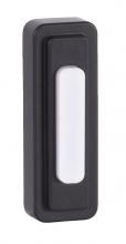 Craftmade PB5002-FB - Surface Mount LED Lighted Push Button, Tiered in Flat Black