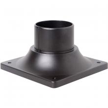 Craftmade Z202-OBO - Post Adapter Base for 3" Post Tops in Oiled Bronze Outdoor