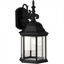 Craftmade Z694-TB - Hex Style Cast 1 Light Large Outdoor Wall Lantern in Textured Black