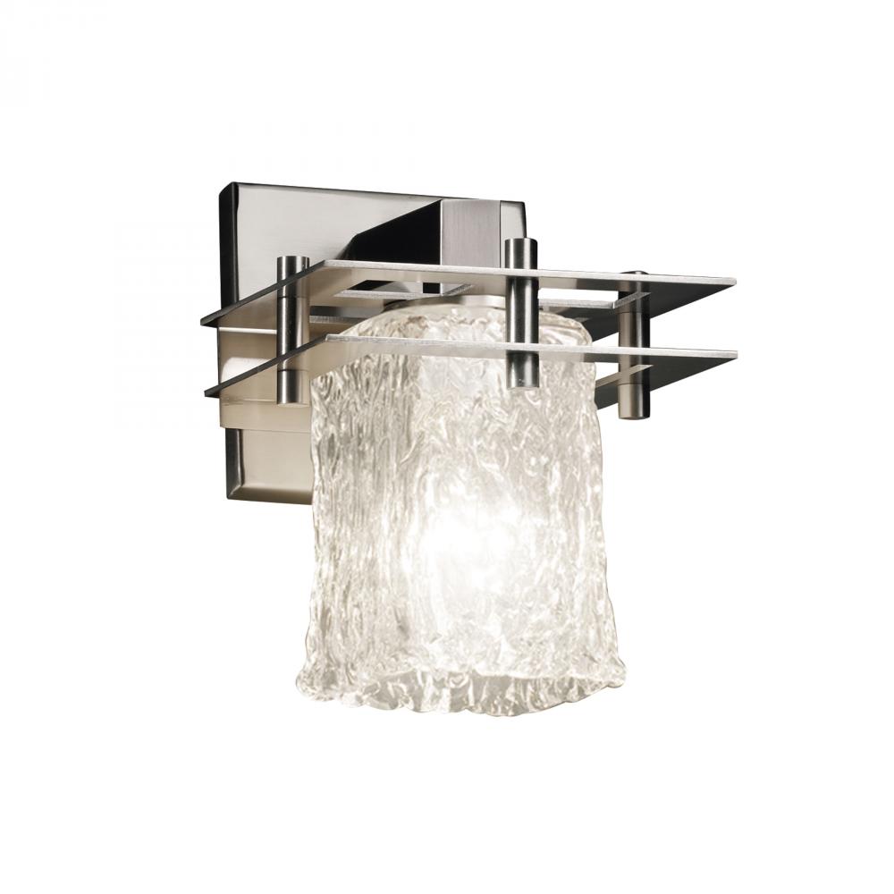 Metropolis 1-Light Wall Sconce (2 Flat Bars)