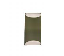 Justice Design Group CER-5750-MGRN - Small ADA Tapered Cylinder Wall Sconce