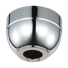 Generation Lighting MC93CH - Slope Ceiling Canopy Kit in Chrome