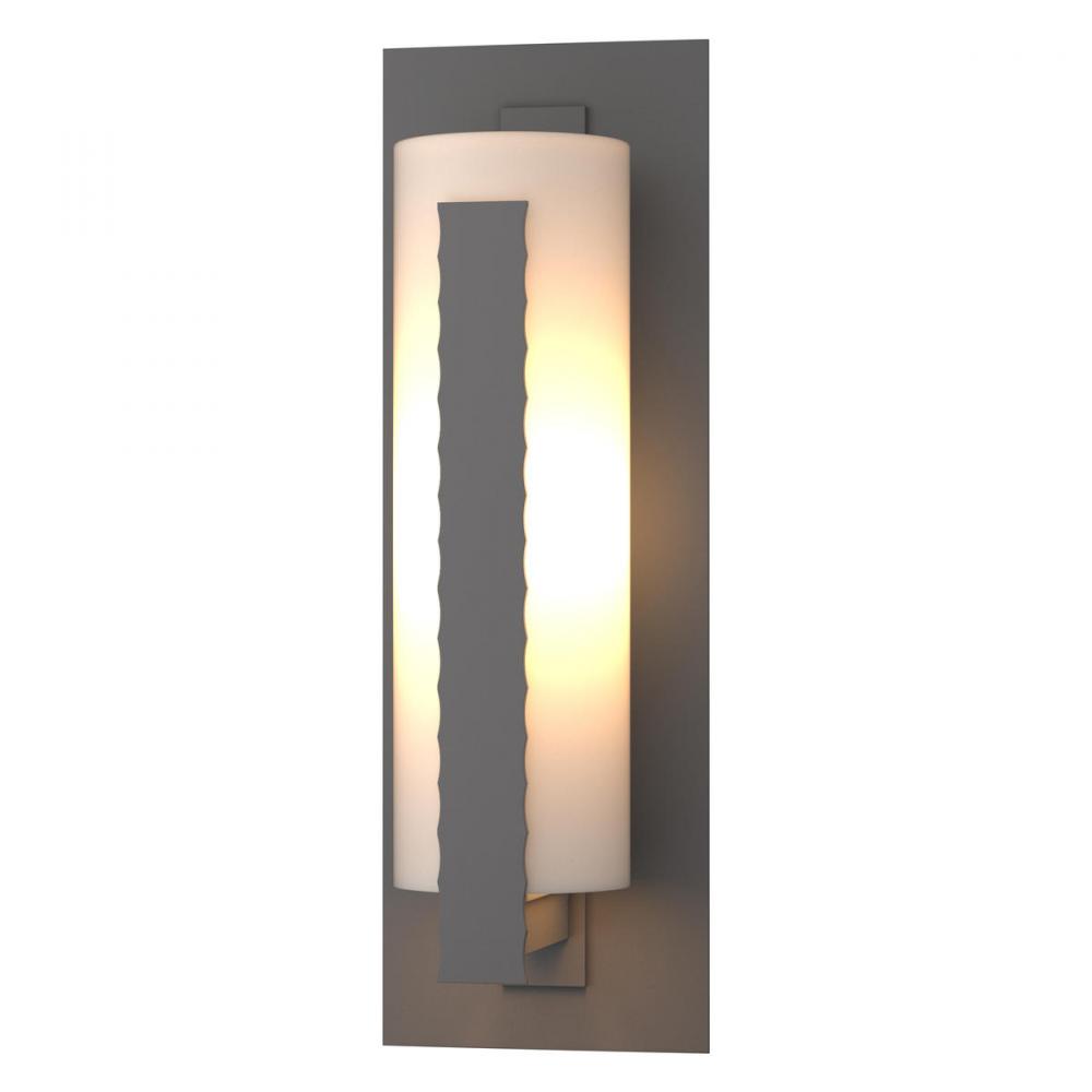 Forged Vertical Bars Large Outdoor Sconce