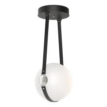 Hubbardton Forge 121047-LED-10-24-LK-NL-GG0670 - Derby Small Semi-Flush