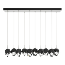 Hubbardton Forge 131143-SKT-LONG-02-BP0754 - Chrysalis 10-Light Small Crystal Pendant