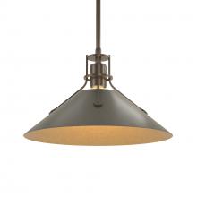 Hubbardton Forge 134550-SKT-MULT-05-07 - Henry Medium Steel Shade Pendant