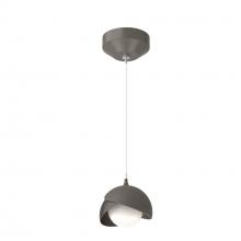 Hubbardton Forge 161183-SKT-STND-07-14-GG0711 - Brooklyn Double Shade Low Voltage Mini Pendant