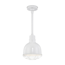 Millennium RDBS10-WH - Stem Hung Deep Bowl Shade