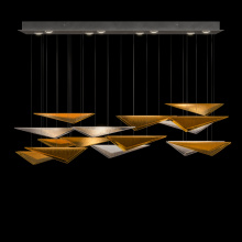 Fine Art Handcrafted Lighting 100117-43 - Volo 58"W Rectangular Pendant