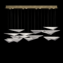 Fine Art Handcrafted Lighting 100117-51 - Volo 58"W Rectangular Pendant