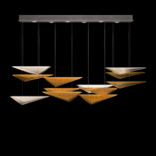 Fine Art Handcrafted Lighting 100118-43 - Volo 58"W Rectangular Pendant