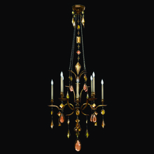 Fine Art Handcrafted Lighting 708640-1ST - Encased Gems 31" Round Chandelier