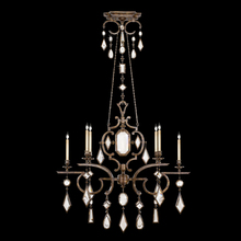 Fine Art Handcrafted Lighting 708940-3ST - Encased Gems 50" Oblong Chandelier